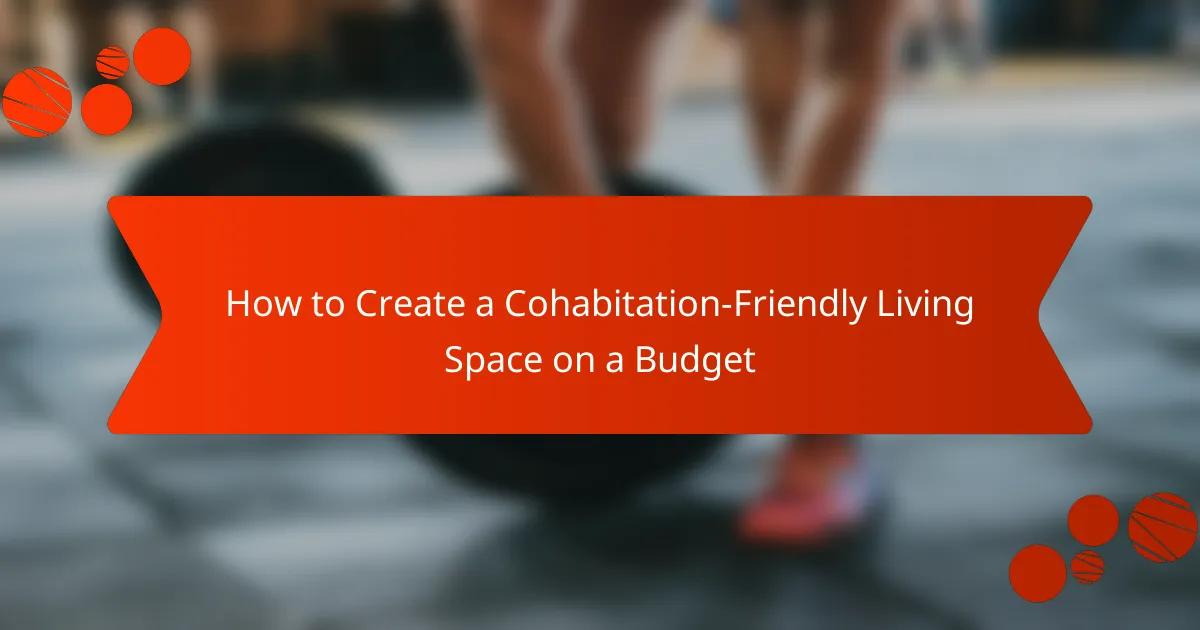 How to Create a Cohabitation-Friendly Living Space on a Budget